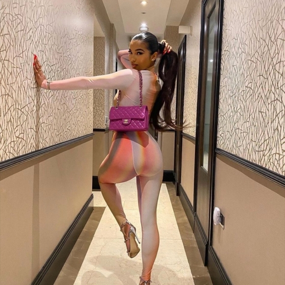 Iridescent pink crop set - Picture 2 of 4